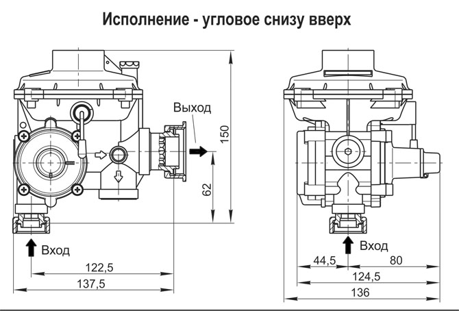 Регуляторы-стабилизаторы угловой, вверх-вниз