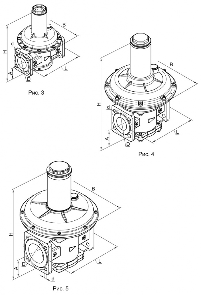 Стабилизаторы давления с ПСК DN 15-100, схема 2