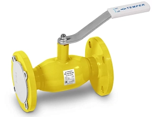 Кран шаровой газовый TEMPER 38320040 DN 40 PN 40 (стандартнопроходной фланцевый)