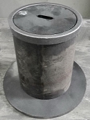 Ковер газовый стальной средний D219