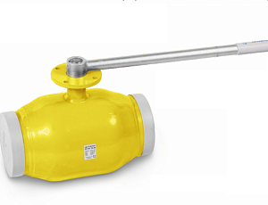 Кран шаровой Ду 400 Ру 16 под приварку газовый с редуктором стандартнопроходной TEMPER арт. 38220400